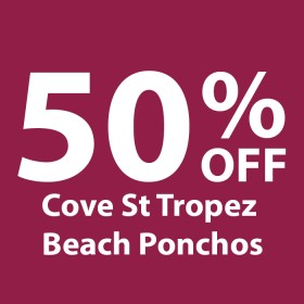 50%25+off+Cove+St+Tropez+Beach+Ponchos