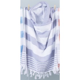 Cove+St+Tropez+Kids+Beach+Poncho+-+Purple