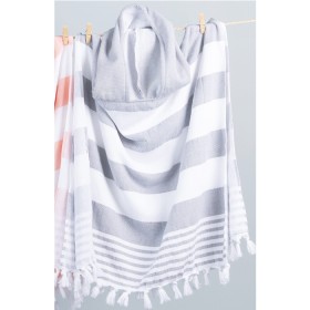 Cove-St-Tropez-Kids-Beach-Poncho-Charcoal on sale