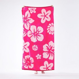 Seaside+Supplies+Double+Jacquard+Velour+Beach+Towel+Floral+100x180cm