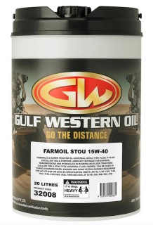 Gulf-Western-UNIVERSAL-FARM-OIL-15W-40-20L-FLUID on sale