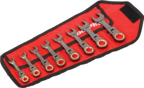 NEW+ToolPRO+8+Pce+Stubby+Ratchet+Spanner+Set