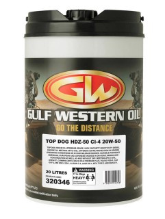 Gulf+Western+TOP+DOG+HDZ+20W-50+20L+FLUID%5E