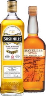 Bushmills+Original+Irish+Whiskey+1L+or+Traveller+Whiskey+by+Chris+Stapleton+700mL