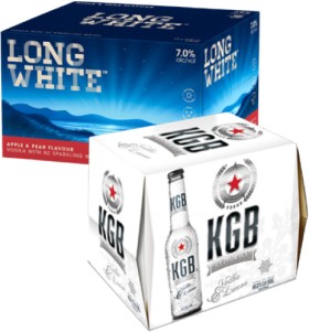 Long+White+Vodka+Range+7%25+12+x+240mL+Cans+or+KGB+Vodka+%26amp%3B+Lemon+Ice+or+Black+Russian+4.6%25+12+x+275mL+Bottles