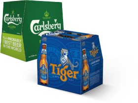 Carlsberg+Pilsner+or+Tiger+12+x+330mL+Bottles