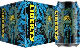 Liberty-Brewing-Jungle-Juice-Hazy-IPA-6-X-330mL-Cans on sale
