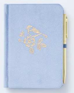 WHSmith+Midnight+Garden+A6+Notebook+with+Pen