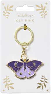 WHSmith+Folkstory+Moth+Keyring