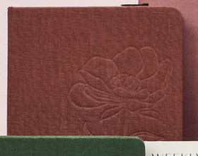 Noted+Rosa+A5+Red+Linen+Notebook