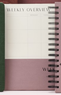 Noted+Rosa+A4+Magnetic+Weekly+Schedule