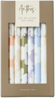 WHSmith+Anthos+Pack+of+8+Coloured+Gel+Pens