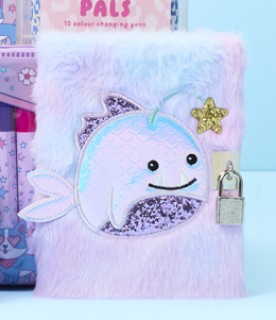 WHSmith-Planet-Pals-A6-Lockable-Notebook on sale