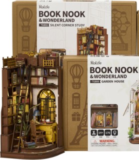 Rolife+DIY+Book+Nook+Silent+Corner+Study+Kit