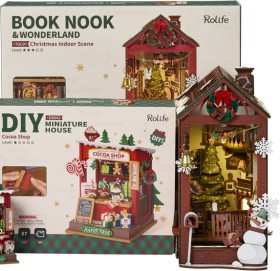 Rolife-DIY-Christmas-Book-Nook-Kit on sale