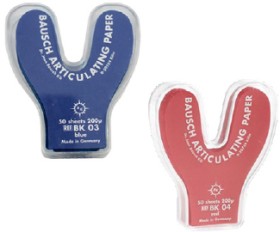 Bausch-Articulating-Paper-Horseshoe-200u-50-Sheets on sale