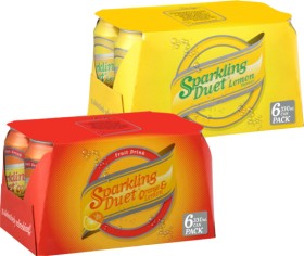 Sparkling-Duet-330ml-Cans-6-Pack on sale