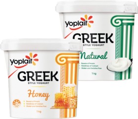 Yoplait-Yoghurt-Tub-Greek-1kg on sale
