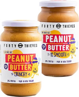 Forty-Thieves-Peanut-Butter-375g on sale