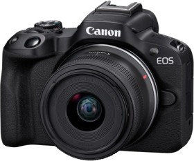 Canon-EOS-R50-Mirrorless-Camera-with-RF-S-18-45mm-Lens-Kit on sale