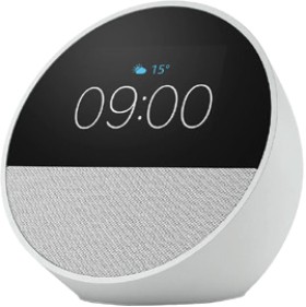 Amazon-Echo-Spot-Glacier-White on sale