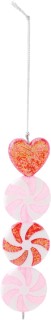Lolly+Chain+Ornament%2C+Red+%26amp%3B+Pink