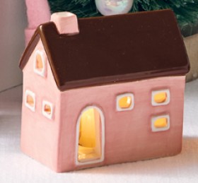 Christmas-House-Pink on sale