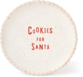 Santa+Cookie+Plate