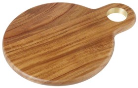 Davis-Waddell-Acacia-and-Brass-Serving-Board-32cm on sale