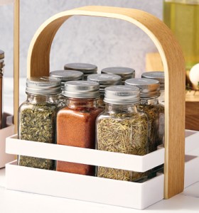 Capital-Kitchen-Saffron-Spice-Caddy-9-Piece on sale