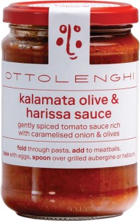 Ottolenghi-Kalamata-Olive-Harissa-Sauce-350g on sale