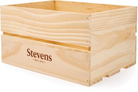 Stevens+Wooden+Hamper+Box%2C+30cm
