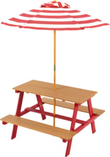 Dakota-Kids-Picnic-Bench-With-Umbrella on sale