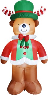 NEW-Click-25m-LED-Teddy-Bear-Inflatable on sale