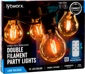 Lytworx+4.5m+LED+Connectable+Double+Filament+Party+Lights
