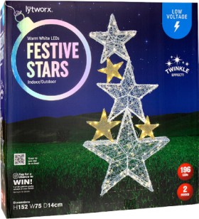Lytworx-LED-Festive-Stars on sale