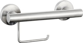 NEW+evekare+Toilet+Roll+Holder+With+Grab+Rail