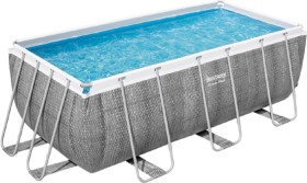 Bestway+Rectangular+Above+Ground+Pool+Set