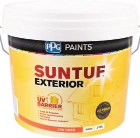 PPG+10L+%26lsquo%3BSuntuf%26rsquo%3B+Exterior+Paint