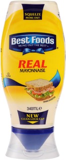 Best-Foods-Squeeze-Mayonnaise-340ml on sale
