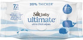 Silk+Ultimate+Baby+Wipes+72+Pack