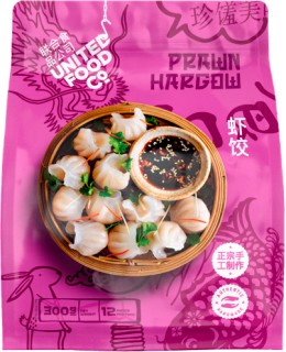 United-Food-Co-Prawn-Hargow-Dumplings-300g on sale