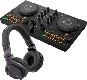 AlphaTheta+DDJ-FLX2+DJ+Controller+%26amp%3B+Headphone