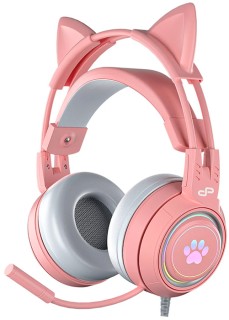 PowerPlay-Cat-RGB-Gaming-Headset-Pink on sale