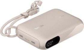 Belkin-10K-Powerbank-with-Display-Sand on sale