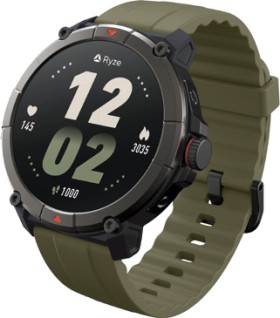 Ryze+Trek+Smart+Watch+-+Olive%2FBlack