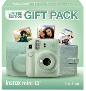 Fujifilm+Instax+Mini+12+Xmas+Gift+Pack+25+-+Green