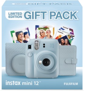 Fujifilm+Instax+Mini+12+Xmas+Gift+Pack+25+-+Blue
