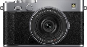 Fujifilm-X-E5-Mirrorless-Camera-with-23mm-Lens-Silver on sale