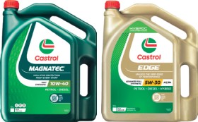 Castrol-Magnatec-10W-40-or-Edge-5W-30-A3B4-10L on sale